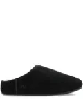 UGG suede sheepskin slippers - Black