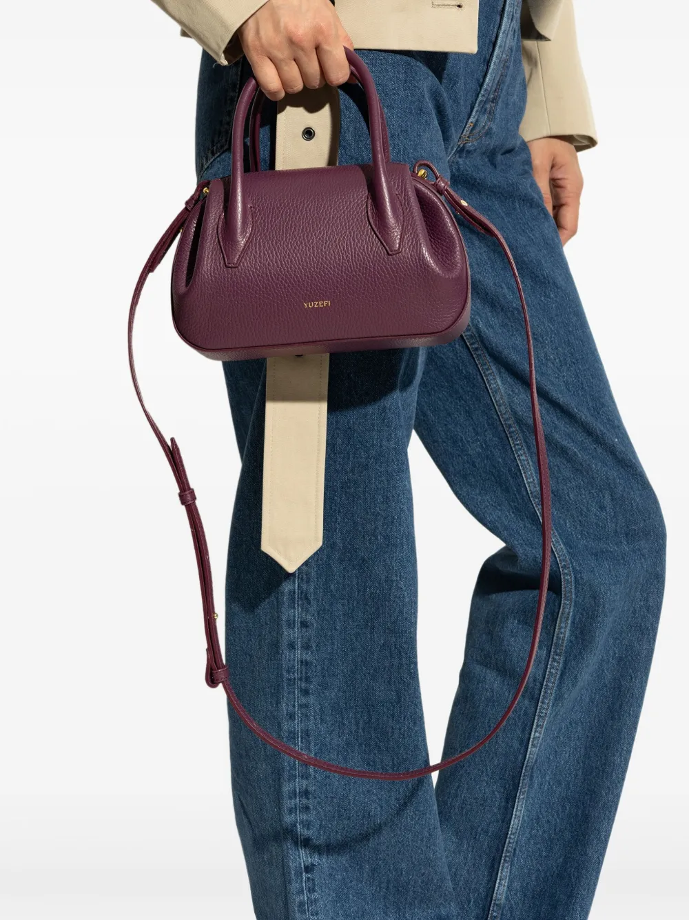 Yuzefi Oyster mini-shopper - Paars