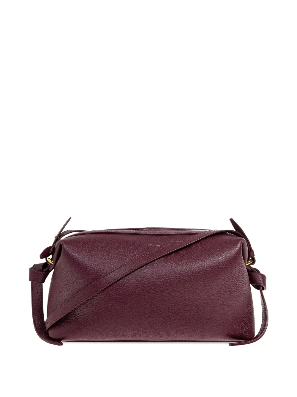 Yuzefi Brioche knotted-strap cross body bag Rood