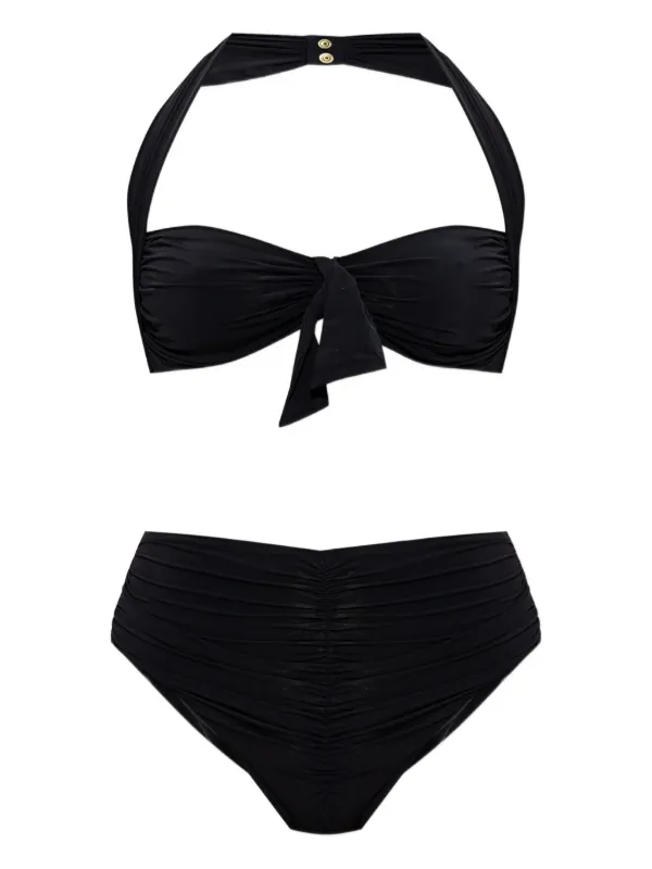 Balmain ホルターネック ビキニ | ブラック | FARFETCH JP
