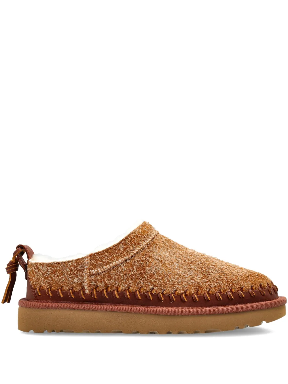 Ugg Micro Biarritz Slippers In Brown