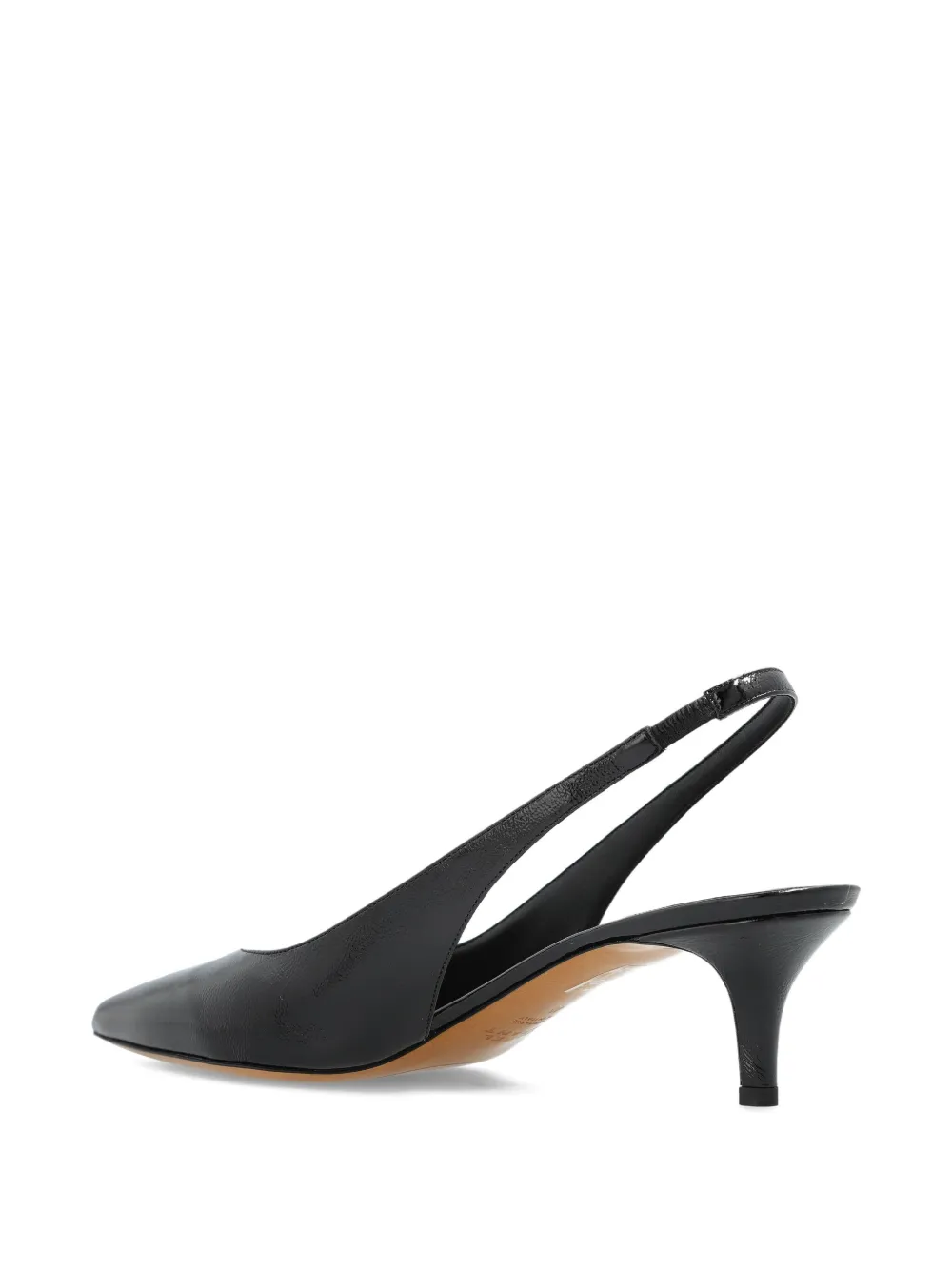 ISABEL MARANT 50mm Padim slingback pointed-toe pumps Black
