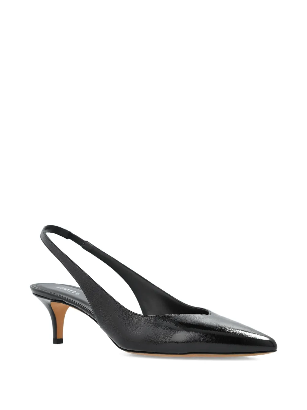 ISABEL MARANT 50mm Padim slingback pointed-toe pumps Black