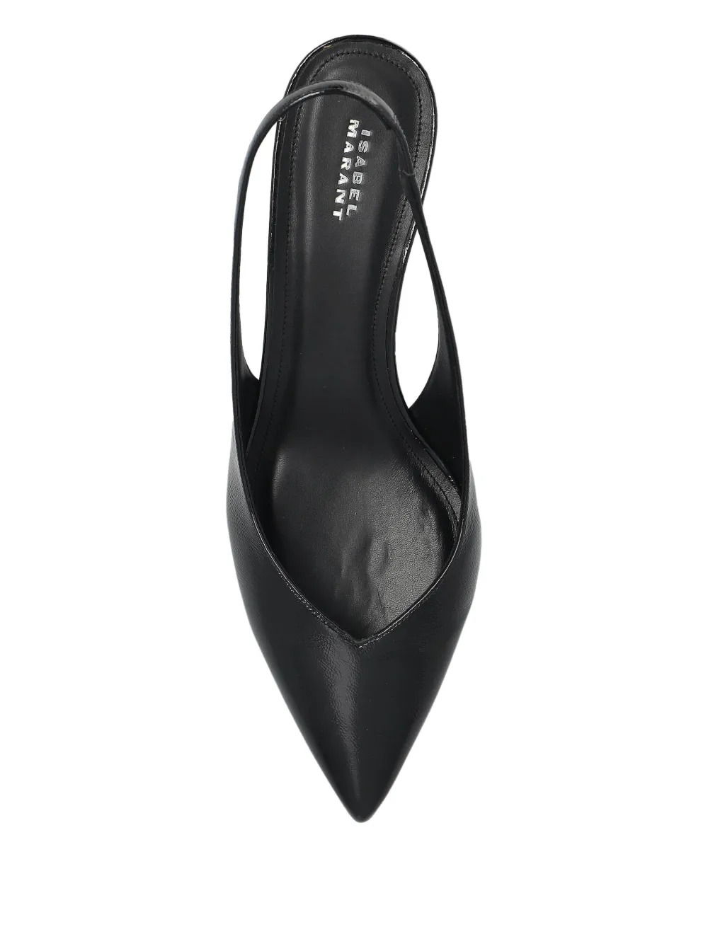 ISABEL MARANT 50mm Padim slingback pointed-toe pumps Black