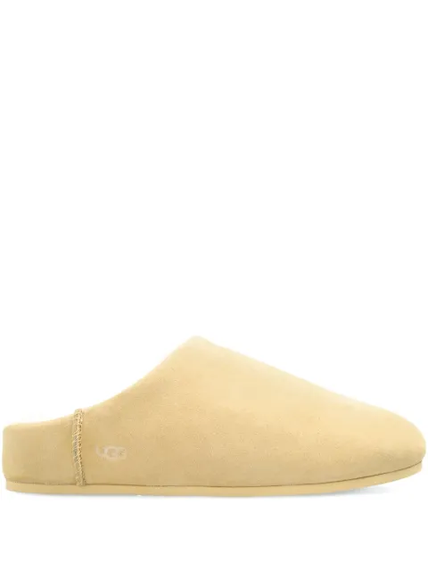 UGG sheepskin-lining flat-sole mules