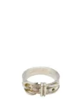 Hermès Pre-Owned 1990-2010 Sterling Silver Ceinture Buckle ring