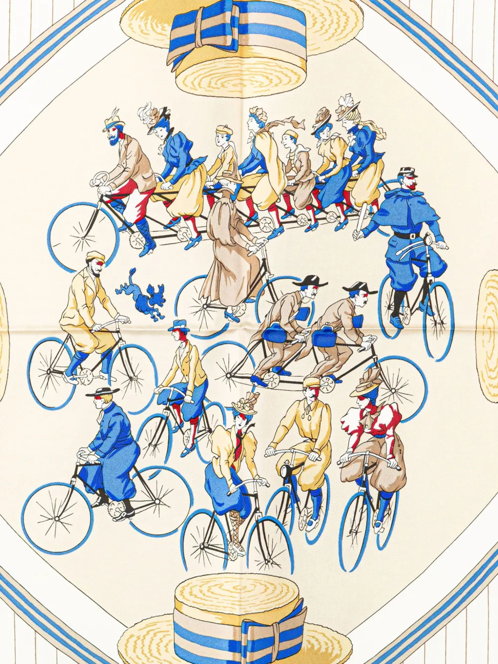 Hermès Pre-Owned 20th Century Les Becanes Silk Scarf scarves | Image 2
