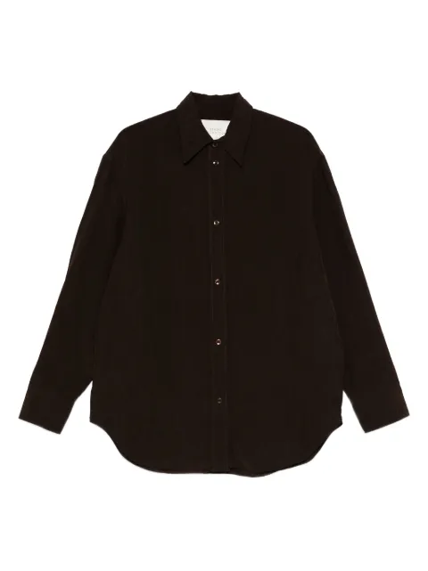 Studio Nicholson textured button-down shirt