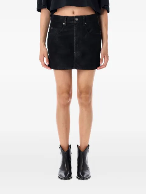 MARANT ÉTOILE five-pocket mini skirt