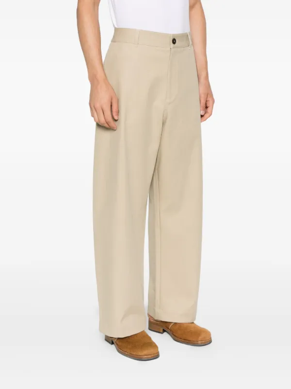 Studio Nicholson コットンパンツ | ニュートラル | FARFETCH JP