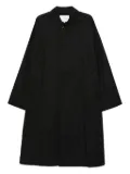 Studio Nicholson Crowe buttoned trench coat - Blue