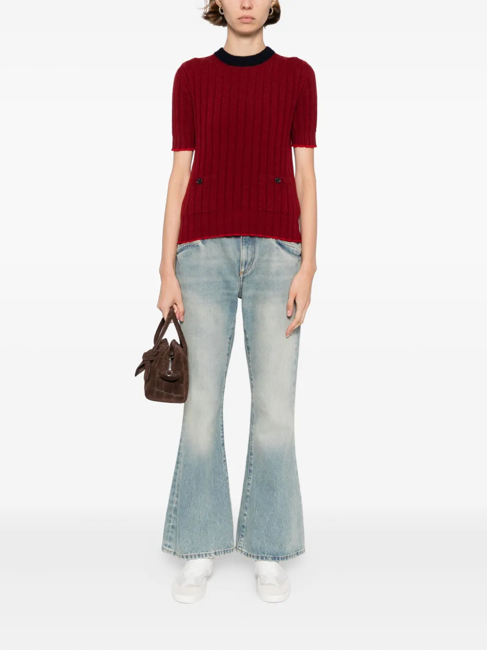 Barrie ribbed top | T-Shirts & Jersey Shirts | Image 2