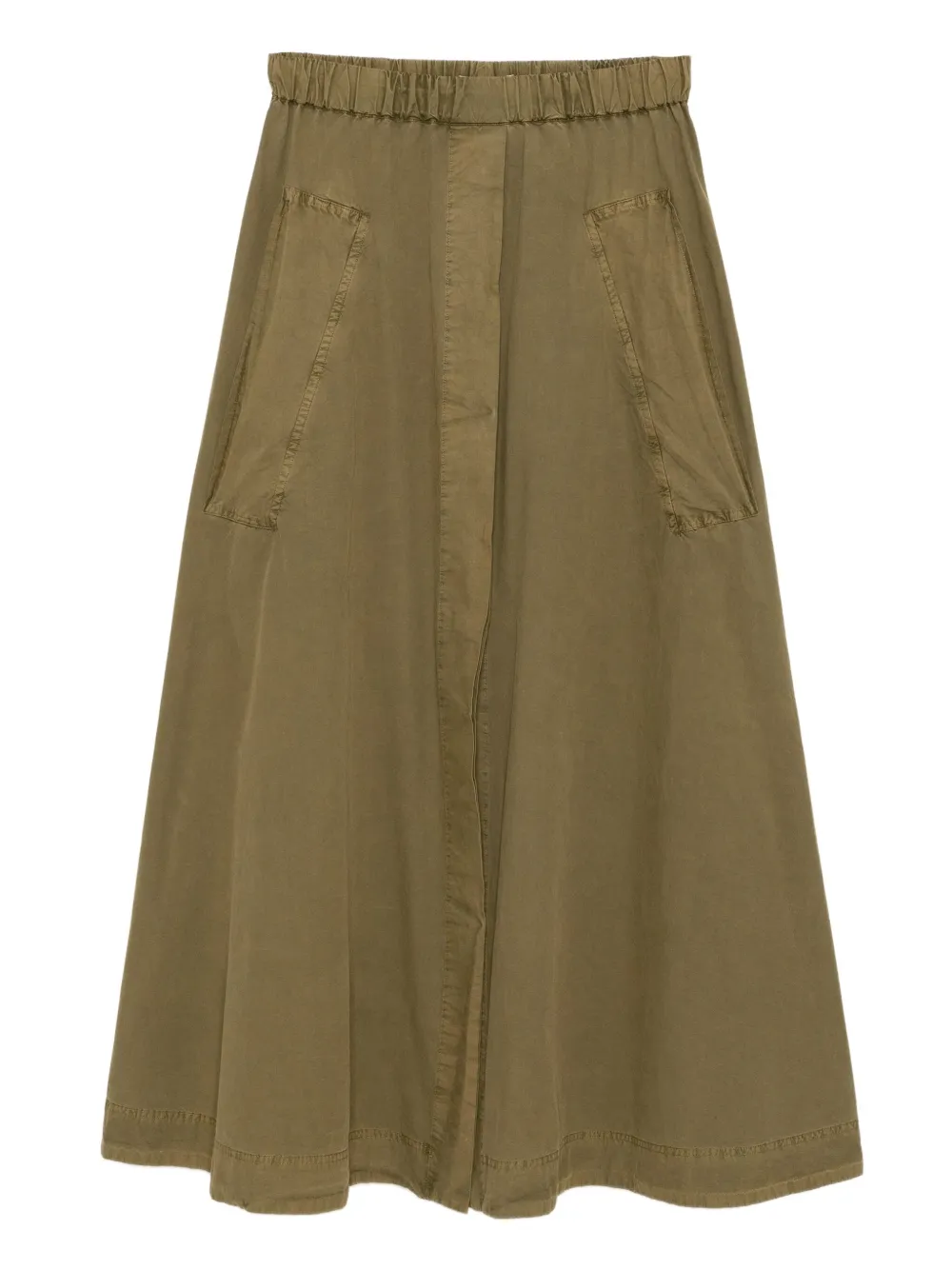 Co Collection Parachute Skirt In Green