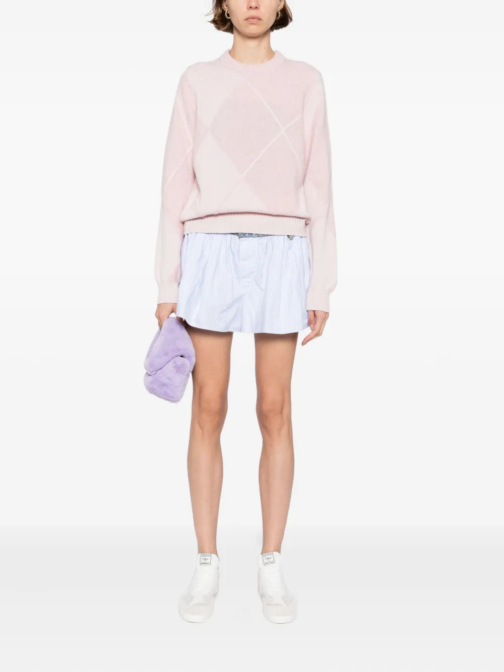 Barrie intarsia bouclé jumper | Knitted Sweaters | Image 2