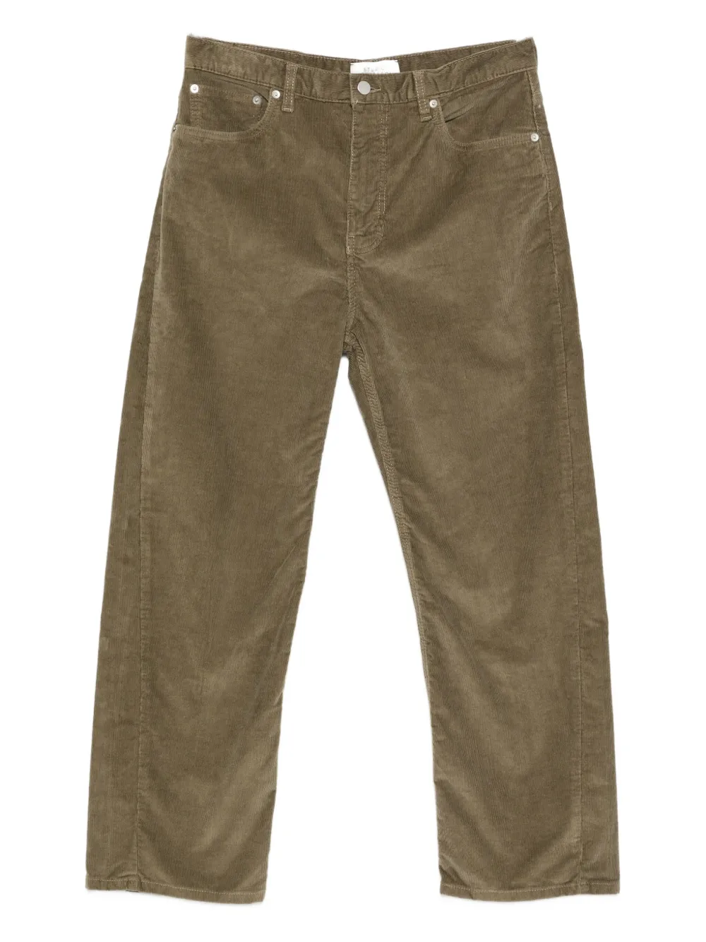 Studio Nicholson Denim Straight Trousers In Brown