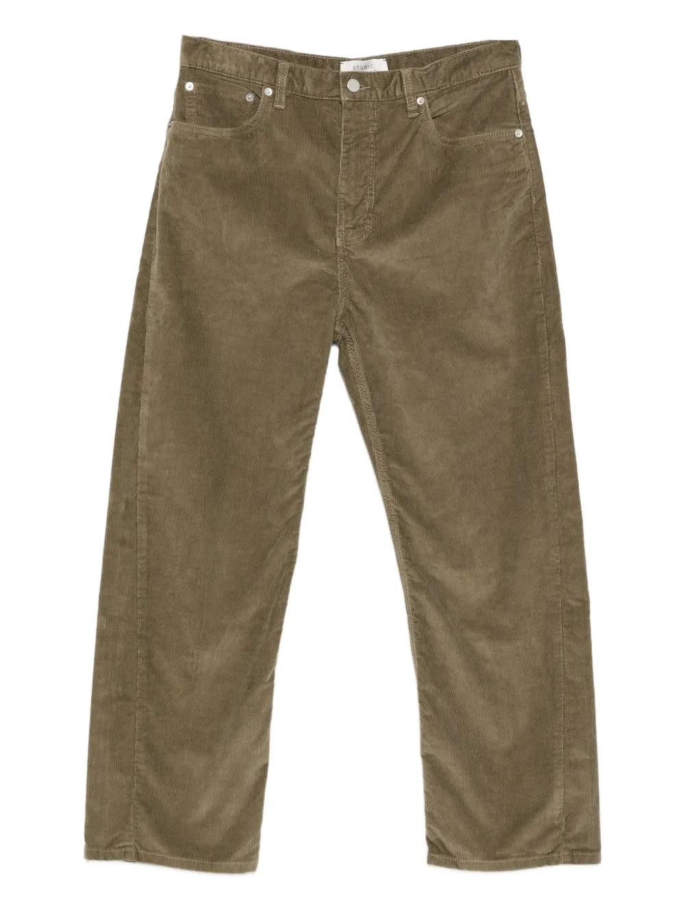 Studio Nicholson corduroy trousers Groen