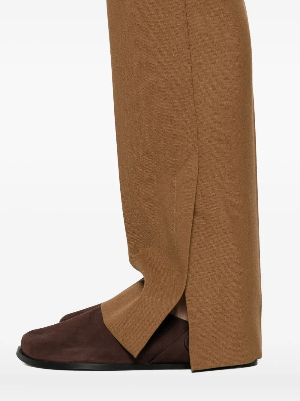Studio Nicholson split-hem trousers Bruin