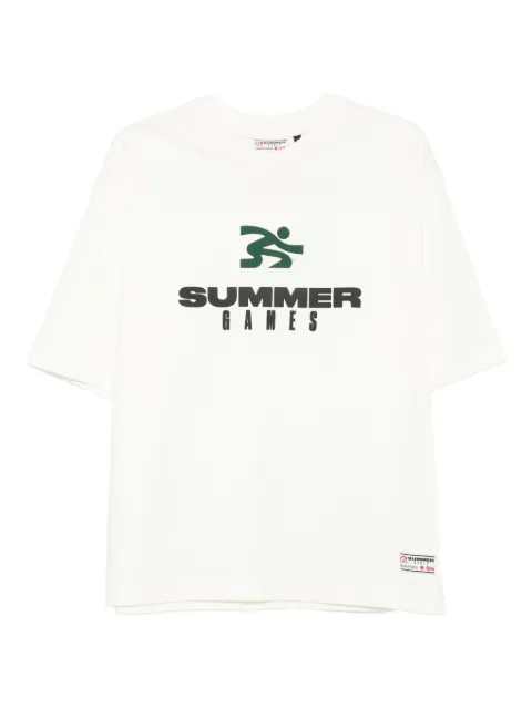 SUMMER GAMES graphic-print organic cotton T-shirt