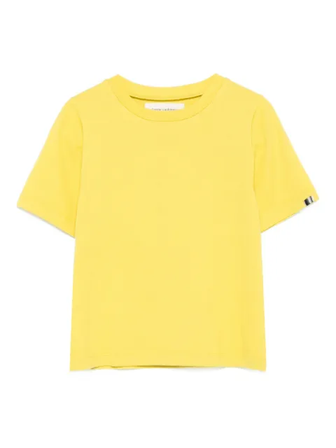 extreme cashmere crew-neck short-sleeve top