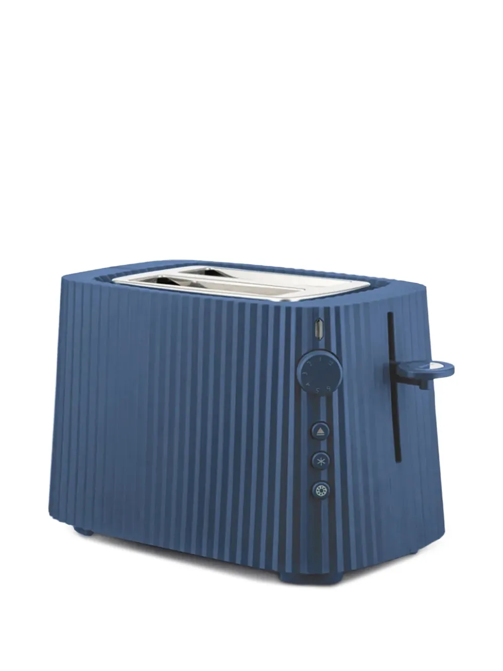 Alessi ribbed two-slice toaster | Blue | Image 1
