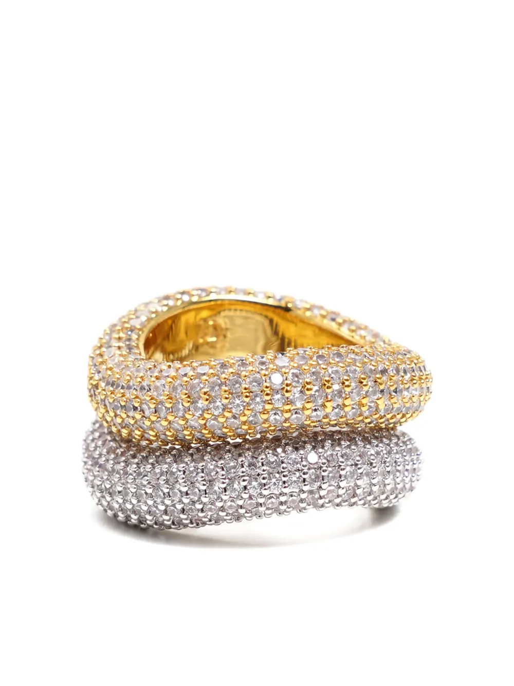 Izabel Display pavé-set ring | Yellow | Image 1
