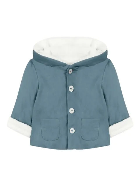 Tartine Et Chocolat hooded-pompom jacket