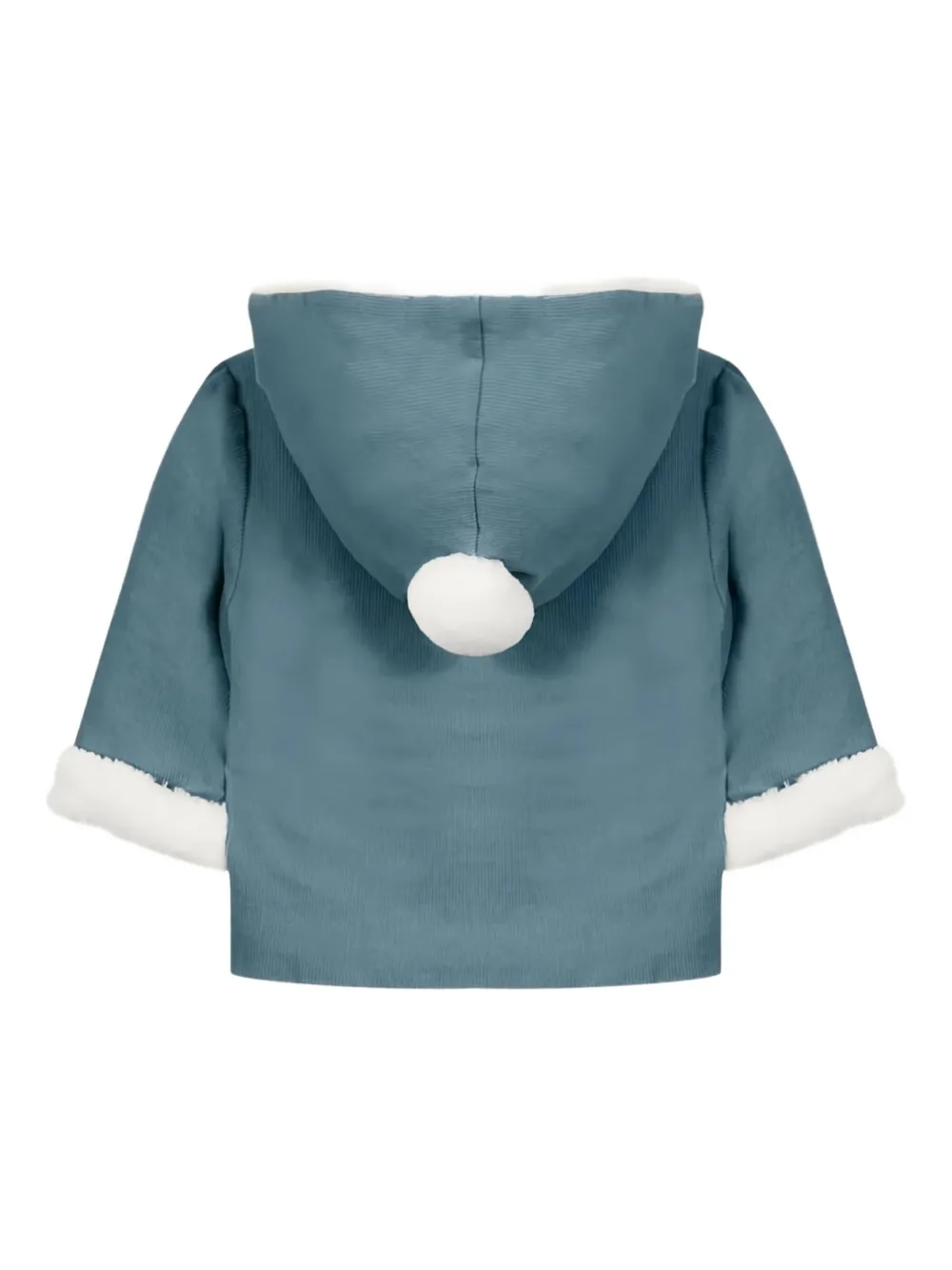 Tartine Et Chocolat Jack met capuchon en pompon Blauw