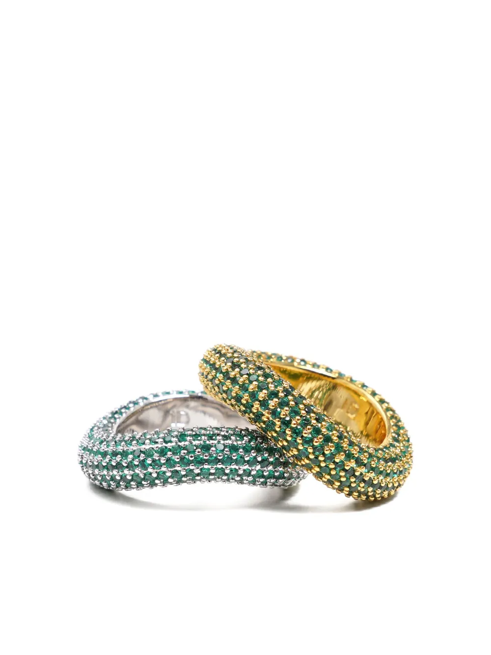 Izabel Display Beyond pavé-setting ring | Green | Image 1
