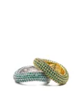 Izabel Display Beyond pavé-setting ring - Green