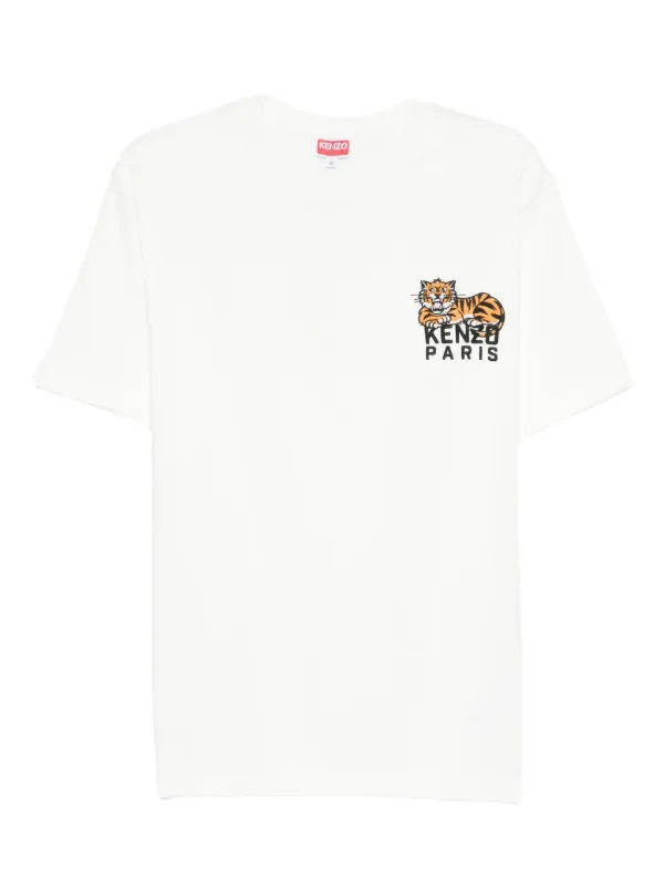 Kenzo タイガー Tシャツ | ホワイト | FARFETCH JP