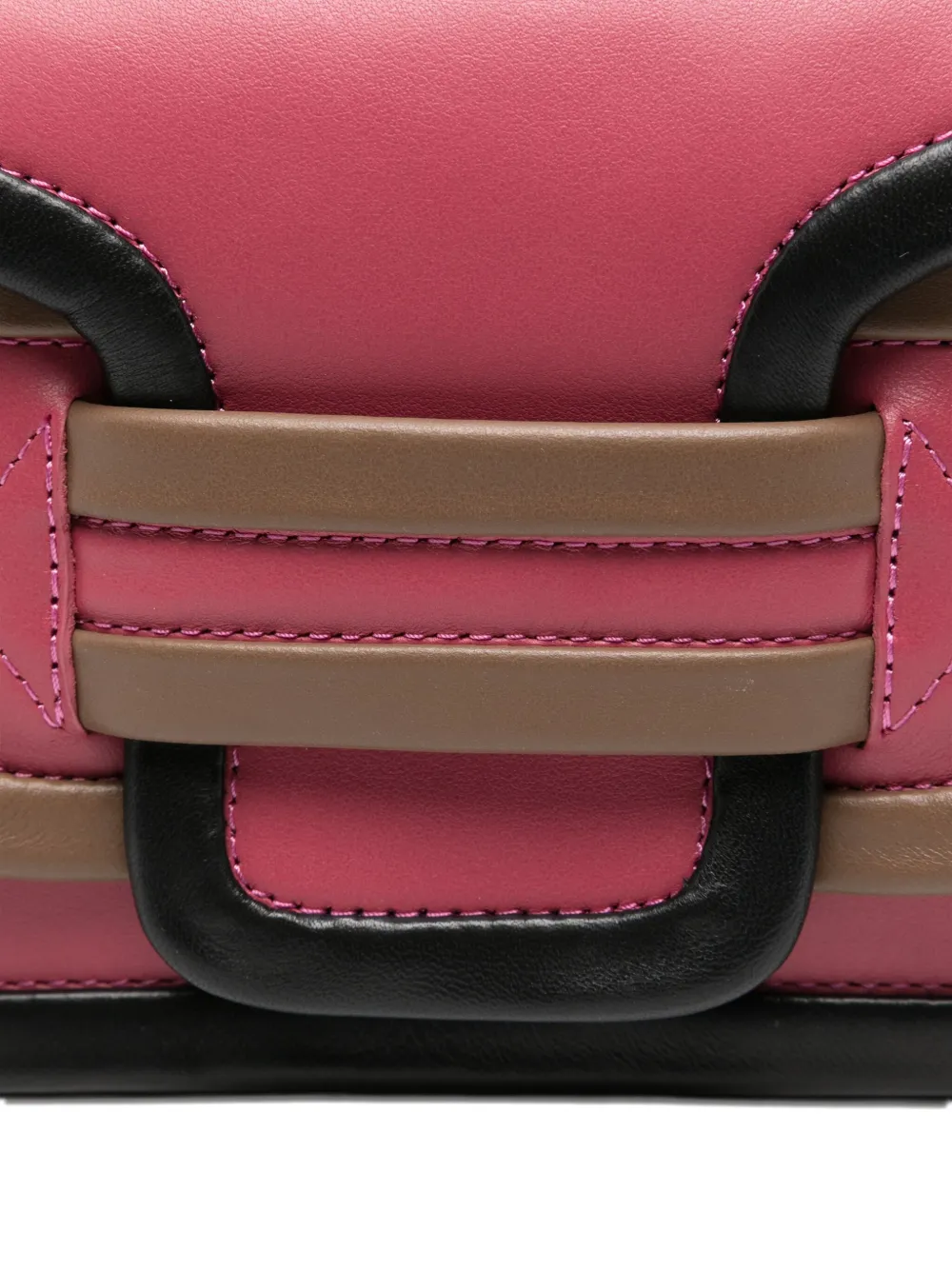 Pierre Hardy Alpha shopper met vlakken Roze