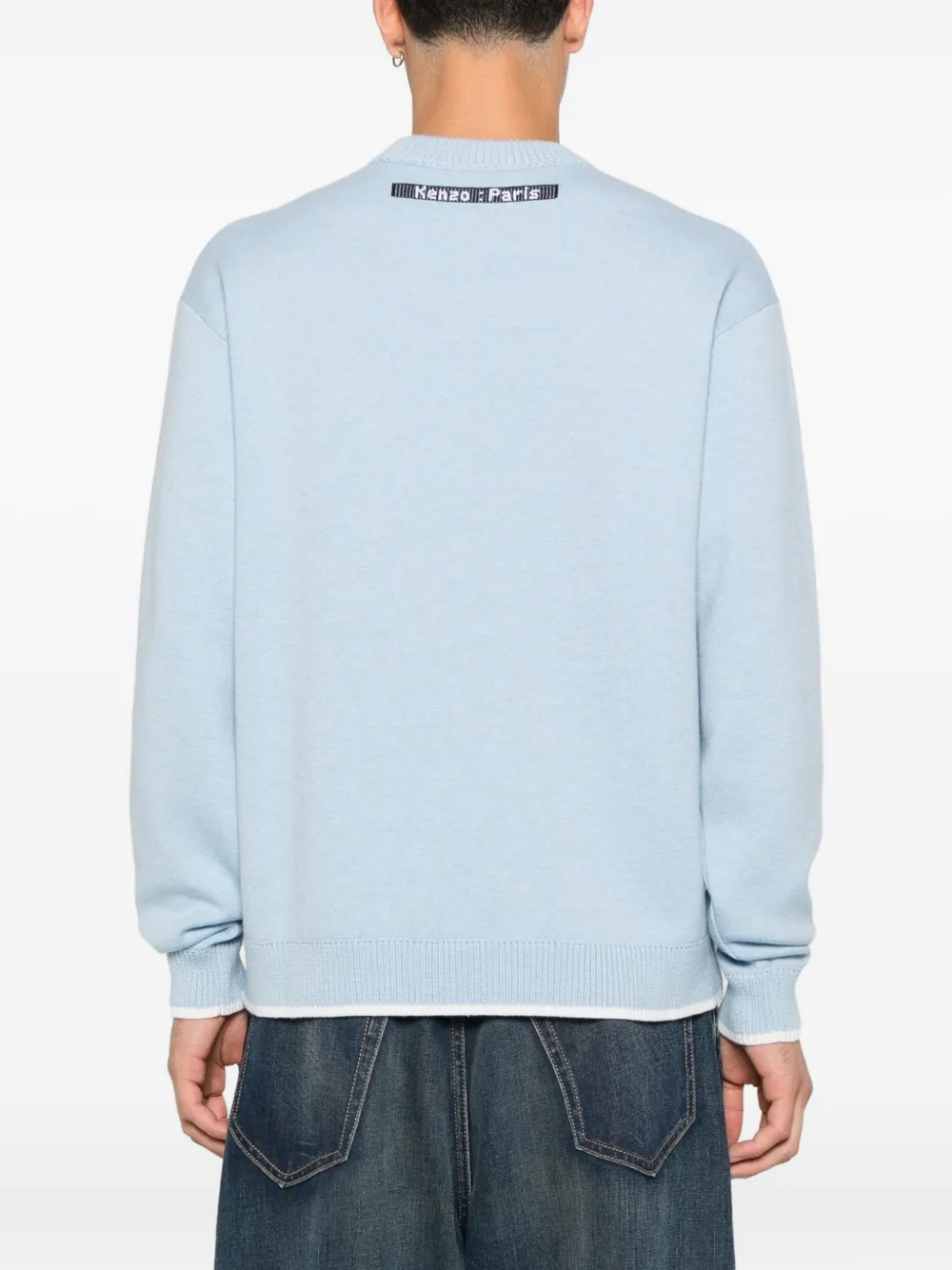 Kenzo Wollen trui Blauw