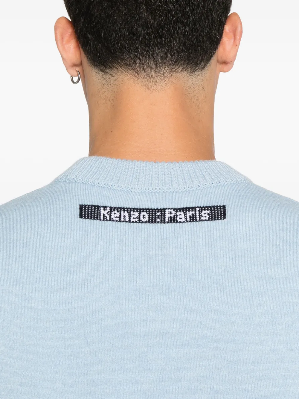 Kenzo Wollen trui Blauw