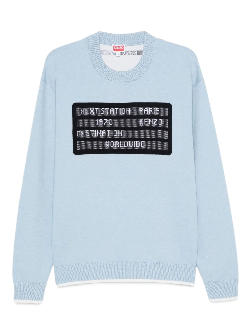 Kenzo Wollen trui Blauw