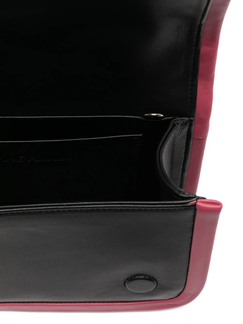 Pierre Hardy Leren shopper met vlakken Zwart
