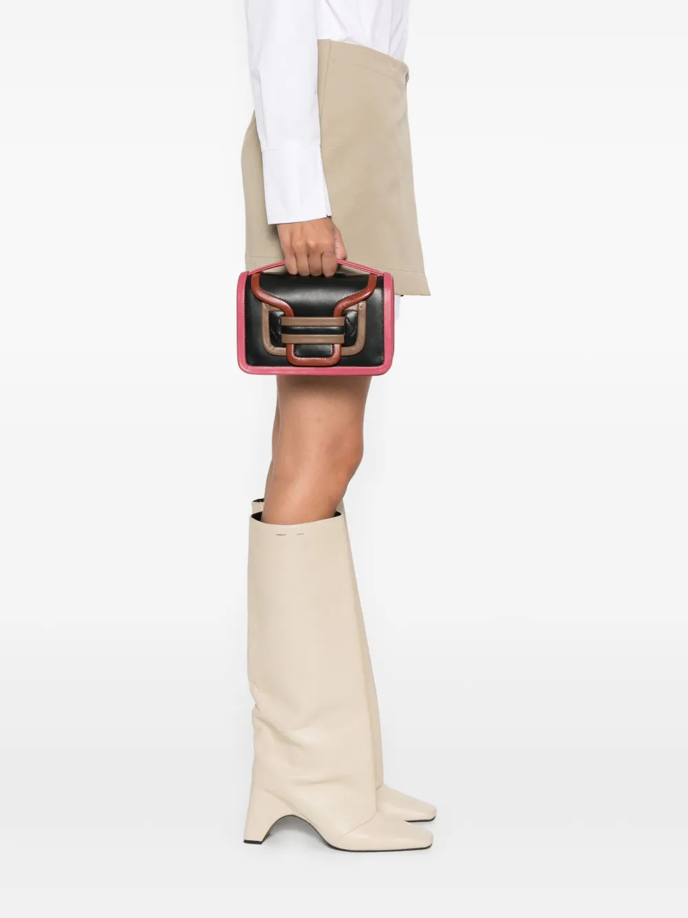 Pierre Hardy panelled leather tote bag | Image 2