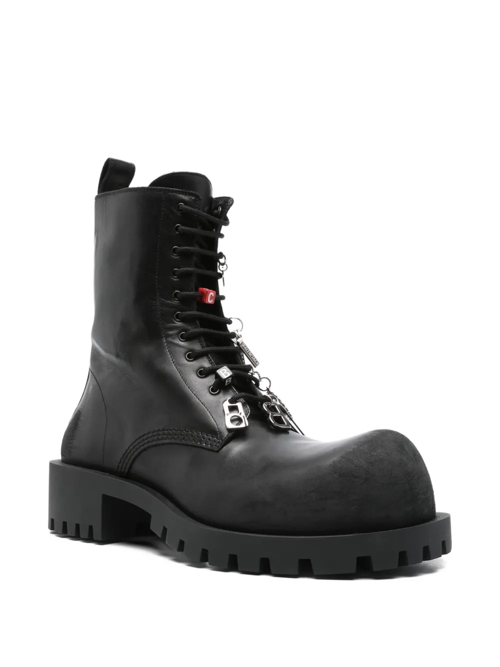 Balenciaga Hummer lace-up boots Black