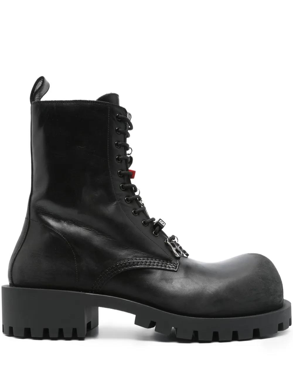 Balenciaga Hummer lace-up boots Black