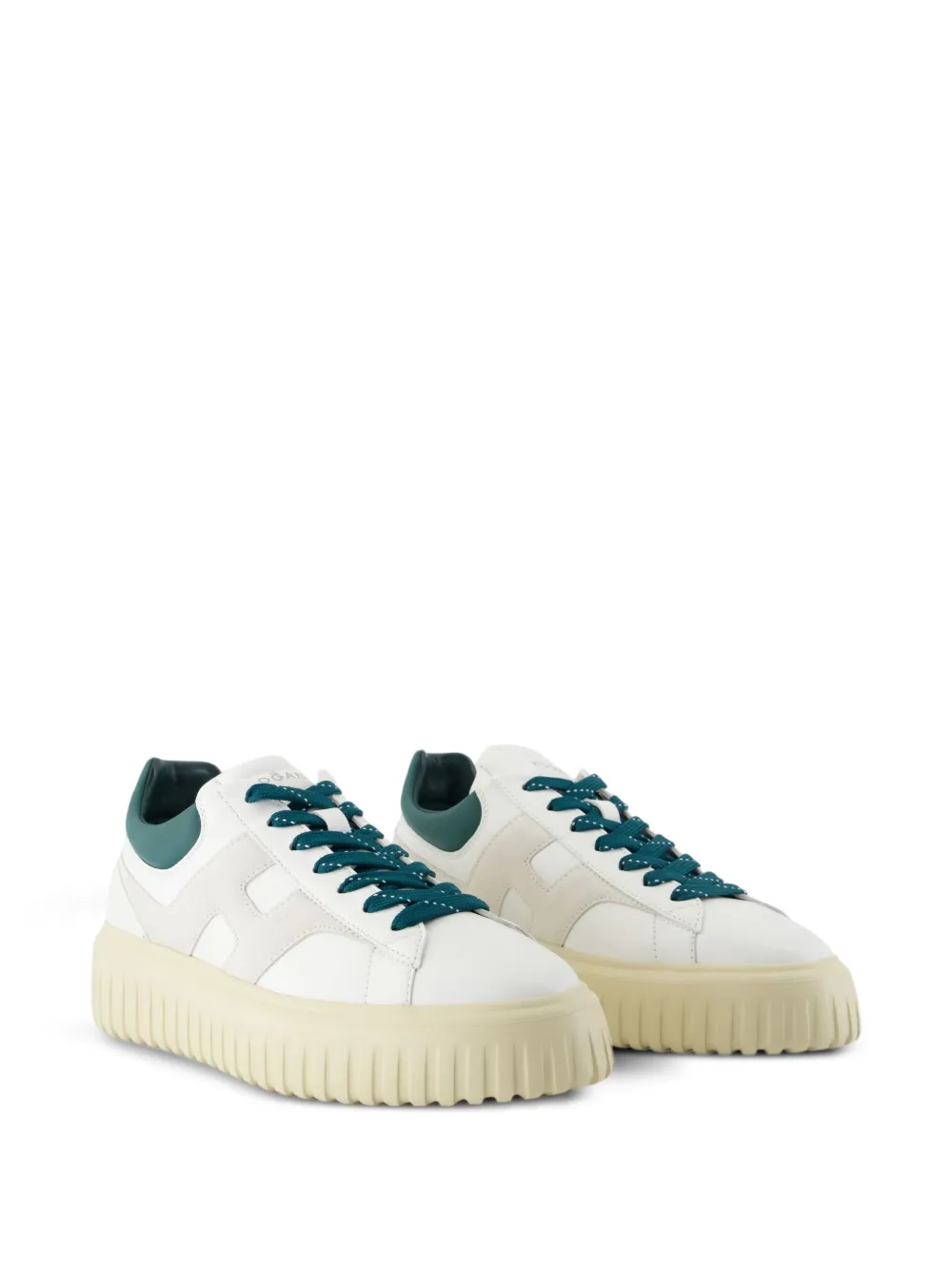 Hogan H-Stripes leather platform low-top sneakers | Low-Tops | Image 2