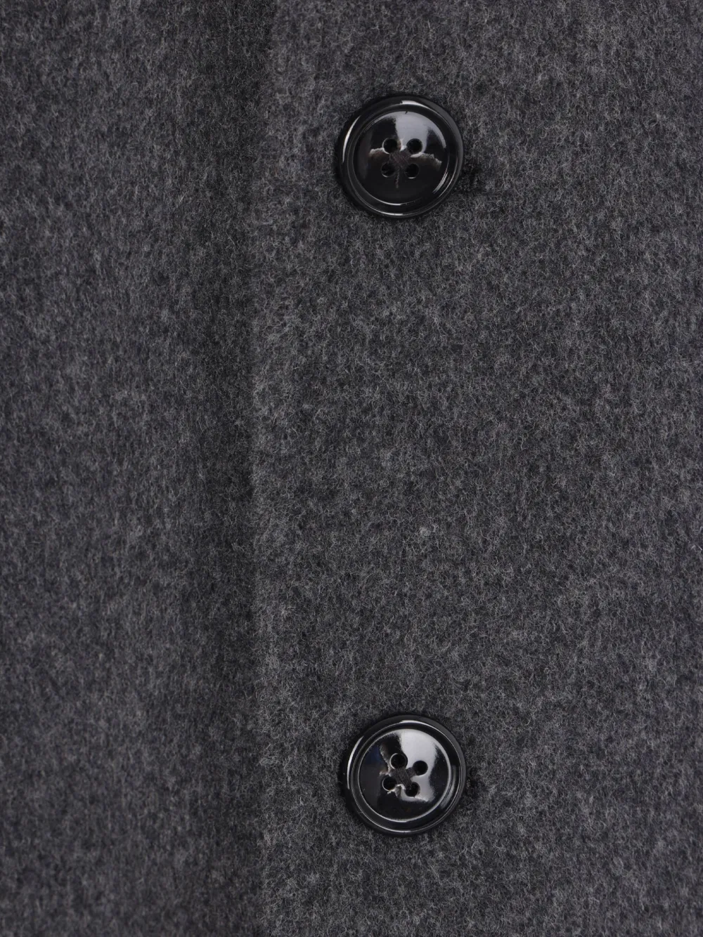 Ann Demeulemeester Viv jas met gekerfde revers Grijs