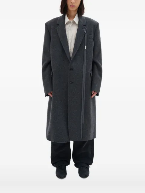 Ann Demeulemeester Viv notched-lapel single-breasted coat