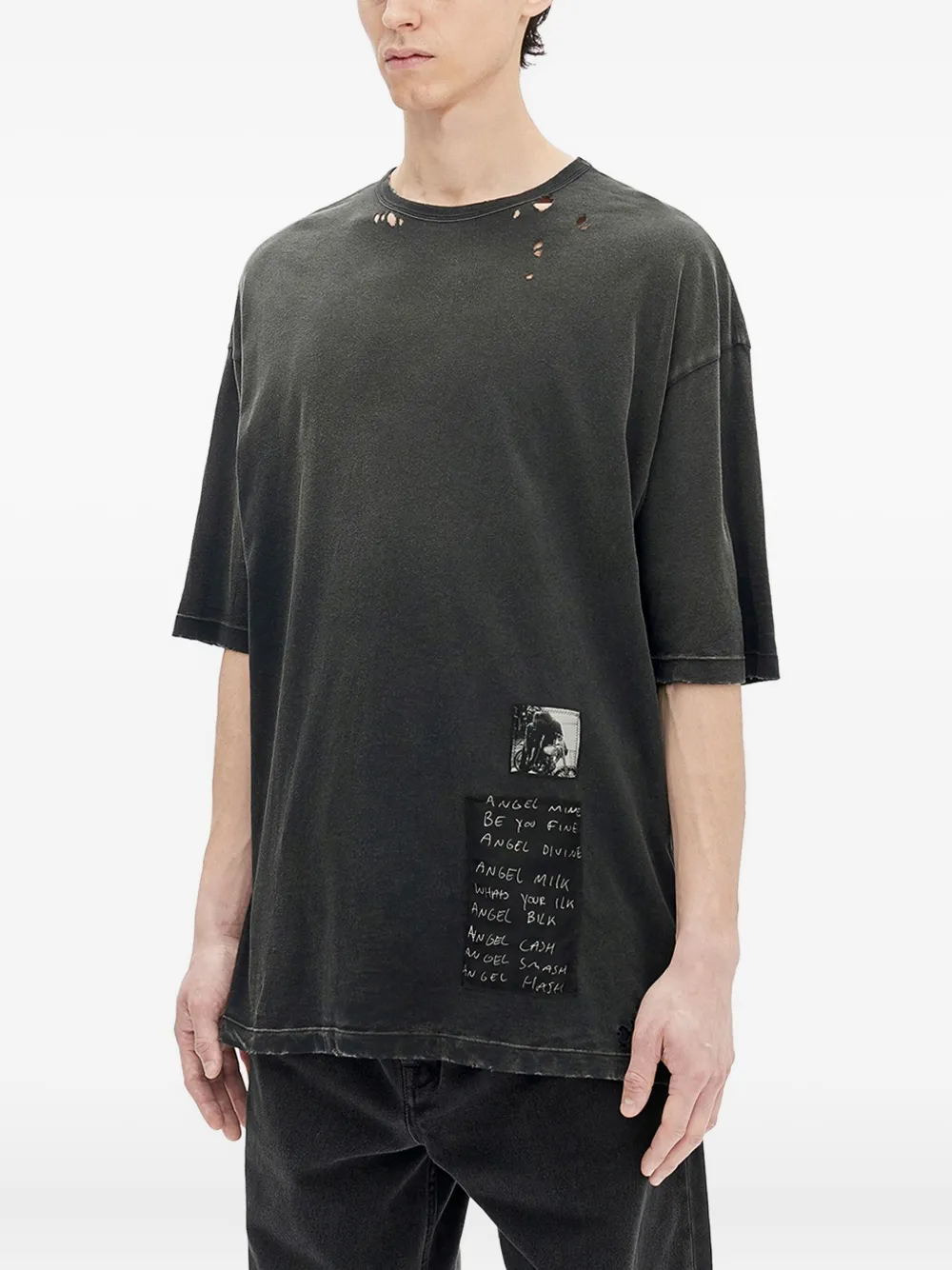  Ann Demeulemeester Dieter T-shirt - Grey 