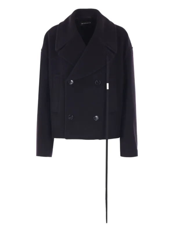 ANN DEMEULEMEESTER ウールコート アンドゥムルメステールのテーラードコート | HUES 福岡セレクト