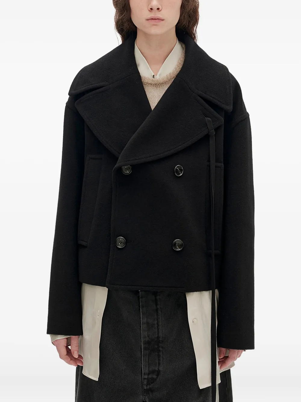 Ann Demeulemeester long-sleeves jacket | Black | Image 1