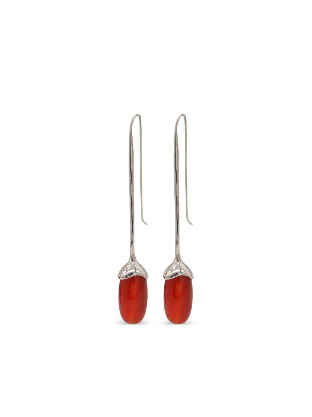 Sophie Buhai carnelian ドロップピアス - レッド Sophie Buhai carnelian ドロップピアス - レッド