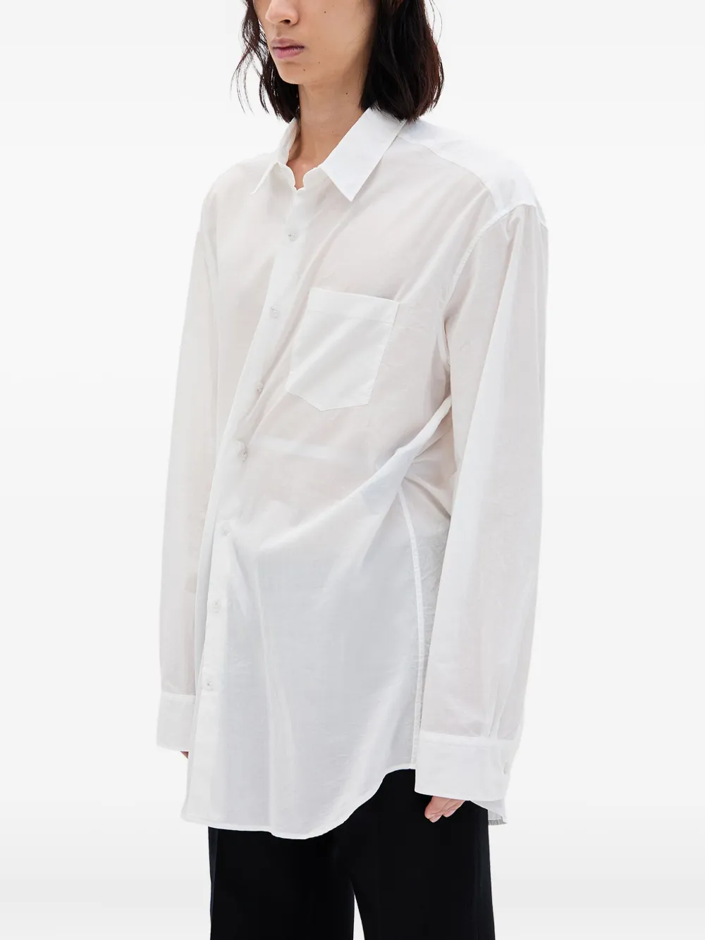  Ann Demeulemeester Mark Shirt - White 