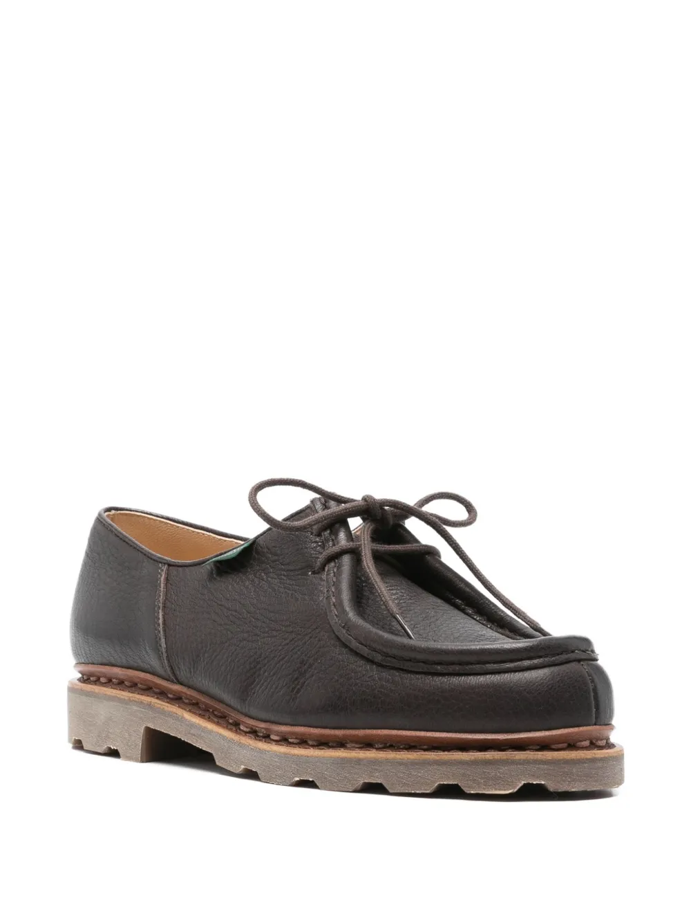 Paraboot Michael leather derby shoes Brown