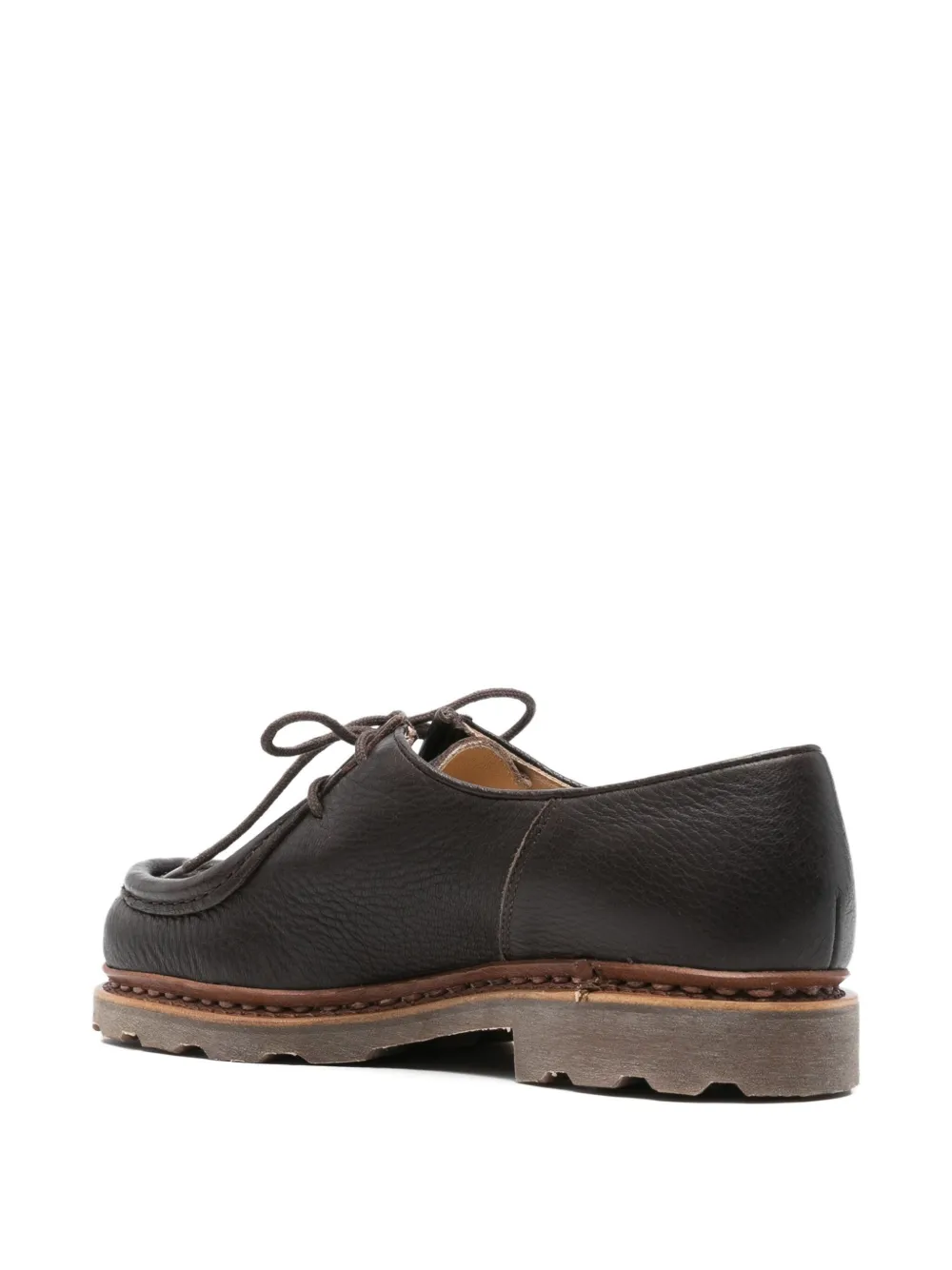 Paraboot Michael leather derby shoes Brown