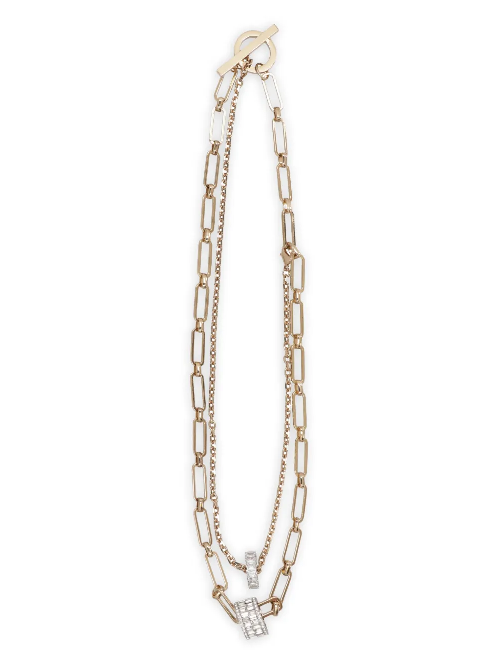 Taranto double-chain necklace