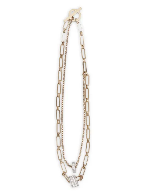 Weekend Max Mara Taranto double-chain necklace